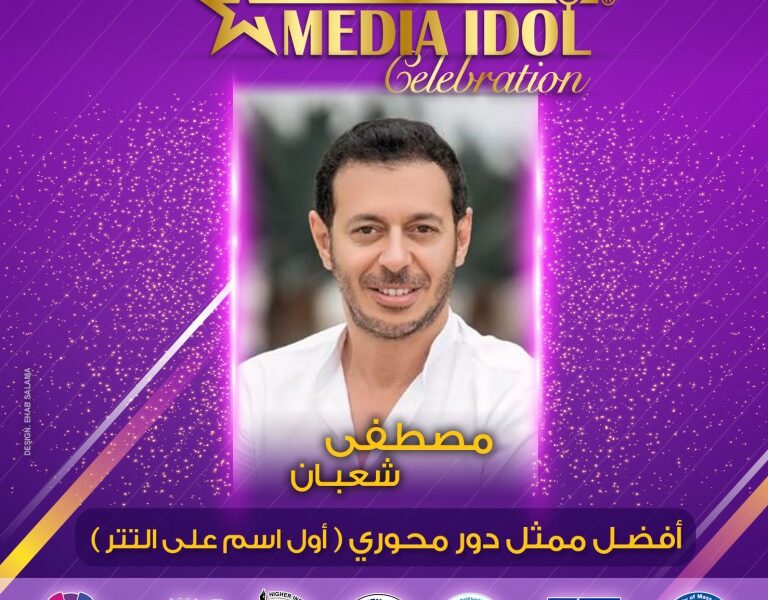 محمد بدر يعلن النتائج النهائية للجوائز الفنية ضمن احتفالية «ميديا آيدول»