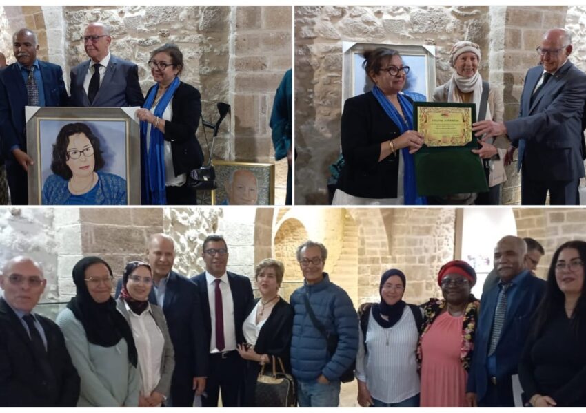 32 فنانًا من المغرب والعالم يُحيون المعرض الوطني الثالث لتيار “النزعة الخطوطية” من قلب باب برج مراكش بالصويرة