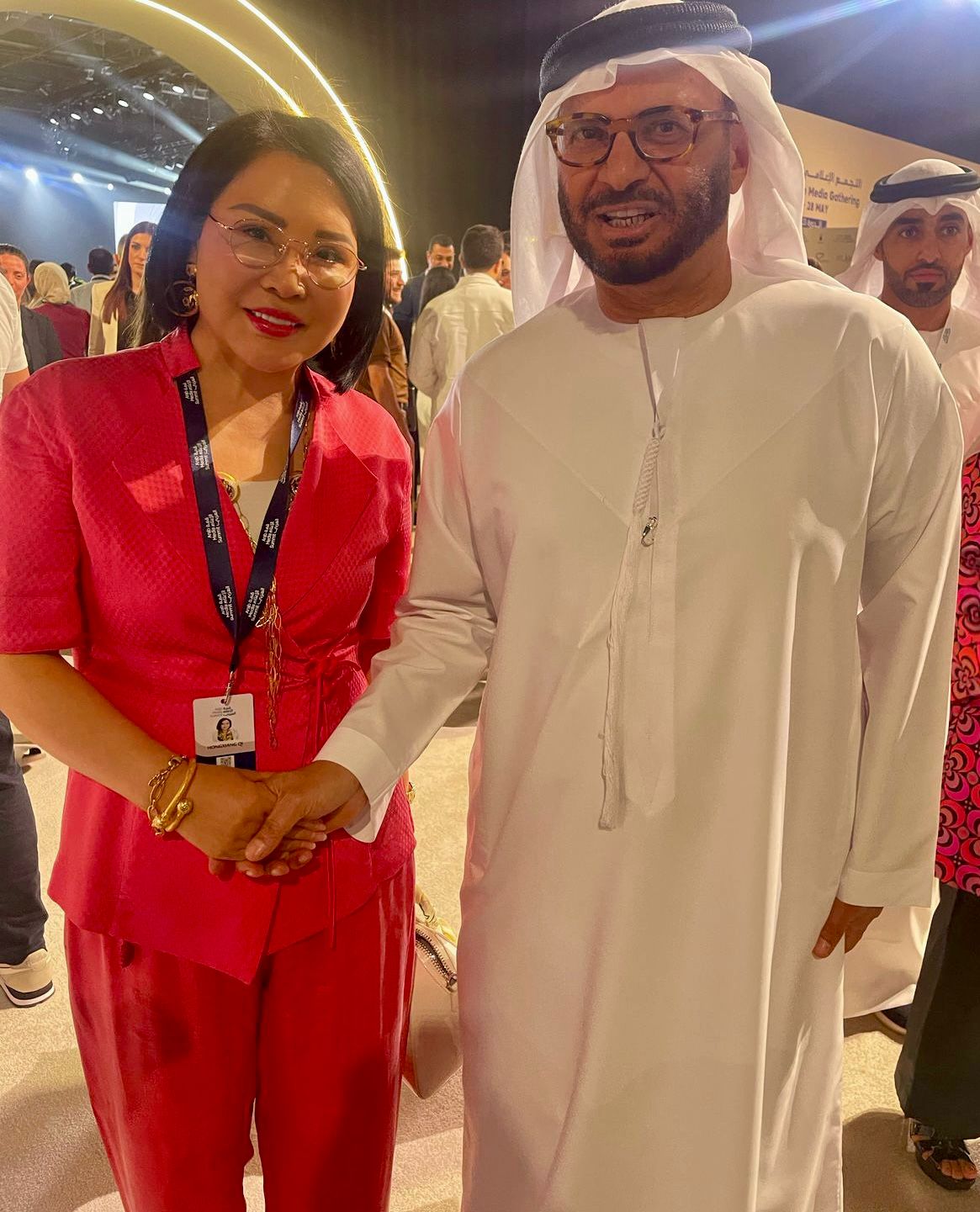 هونغ شيانغ تشي تدخل الصين ساحة الإنتاج العربي في قمة الإعلام بدبي وتدخل ساحة الإنتاج المصري قريبا