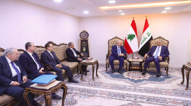 جابر والصدي يختتمان زيارتهما الى العراق