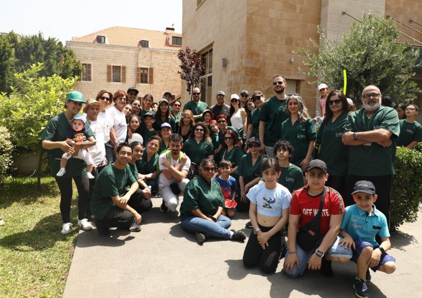 المركز الطبي للجامعة اللبنانية الأميركية – مستشفى سان جون يشارك مع “الينبوع” في المسيرة السنوية