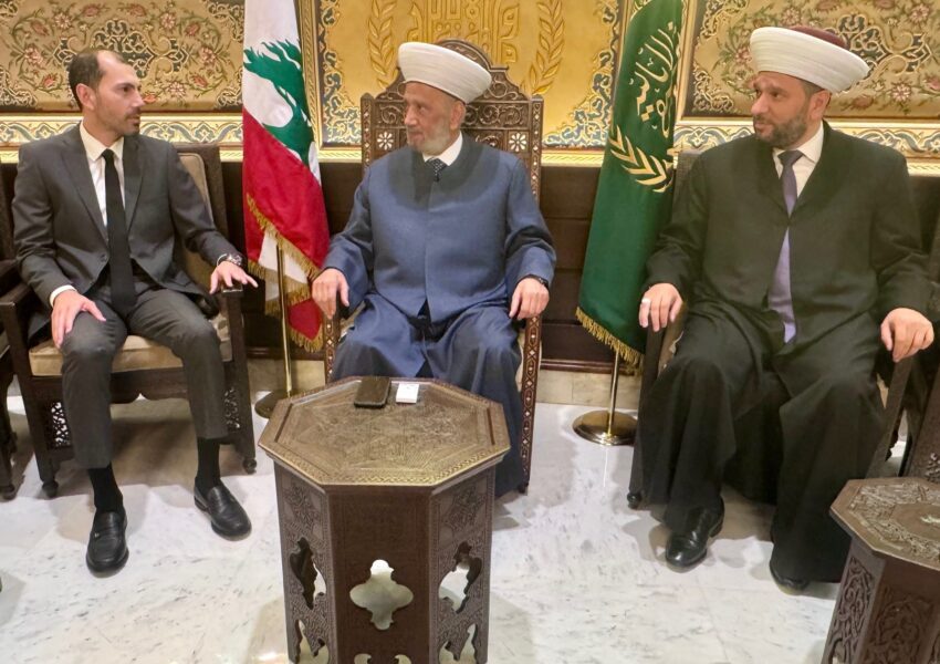 استقبل مفتي الجمهورية اللبنانية الشيخ عبد اللطيف دريان في دار الفتوى النائب أحمد الخير