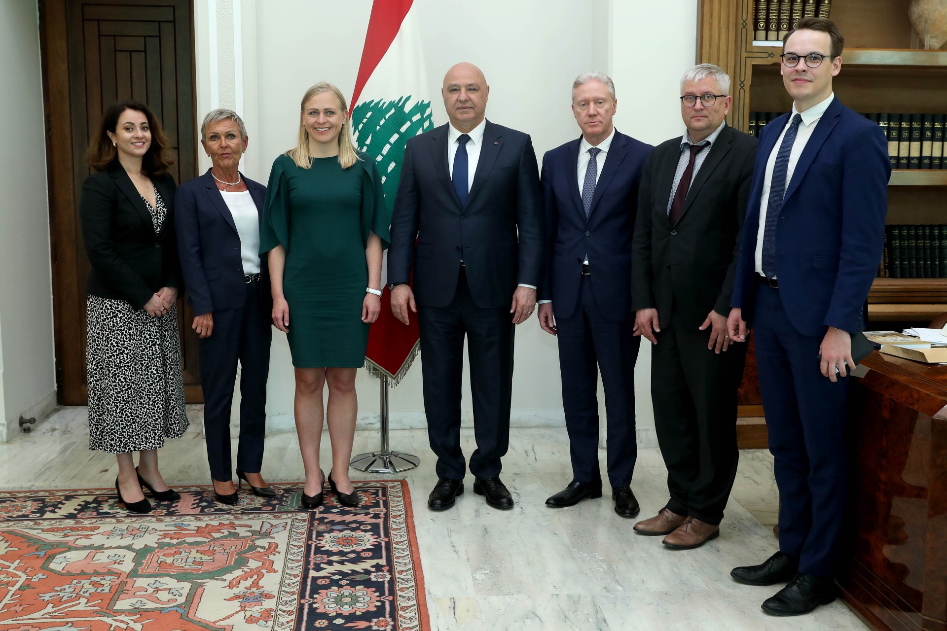 الرئيس عون استقبل وزيرة خارجية فنلندا