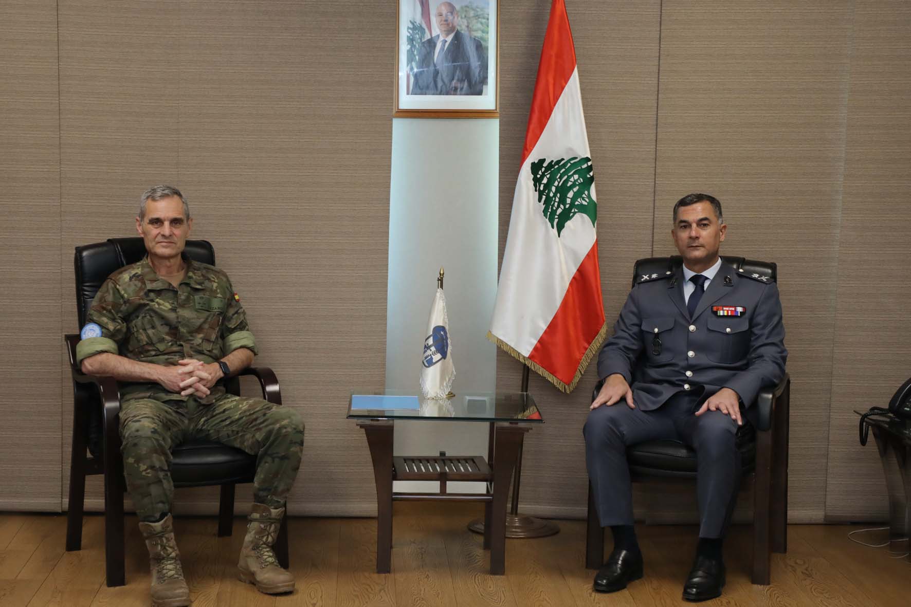 اللواء عبدالله استقبل قائد قوّة الأمم المتّحدة المؤقتة في لبنان اللواء عبدالله استقبل قائد قوّة الأمم المتّحدة المؤقتة في لبنان