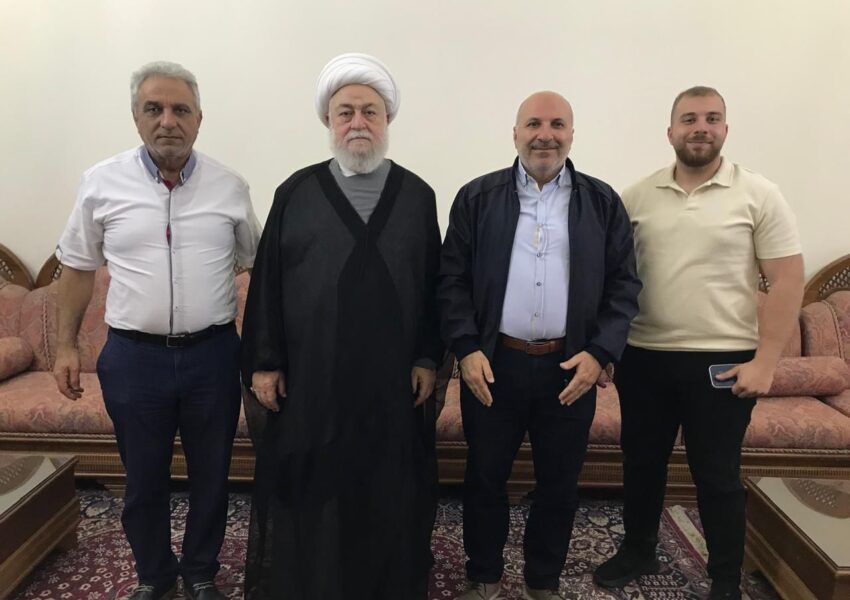 المفتي عسيران يستقبل السيد نادر عزام
