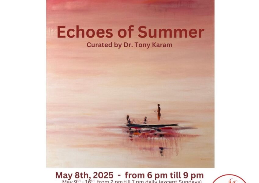 المعرض الفردي الجديد لروزي دانيال بعنوان:   “Echoes of Summer” يحطّ رحاله في  Rebirth Beirut