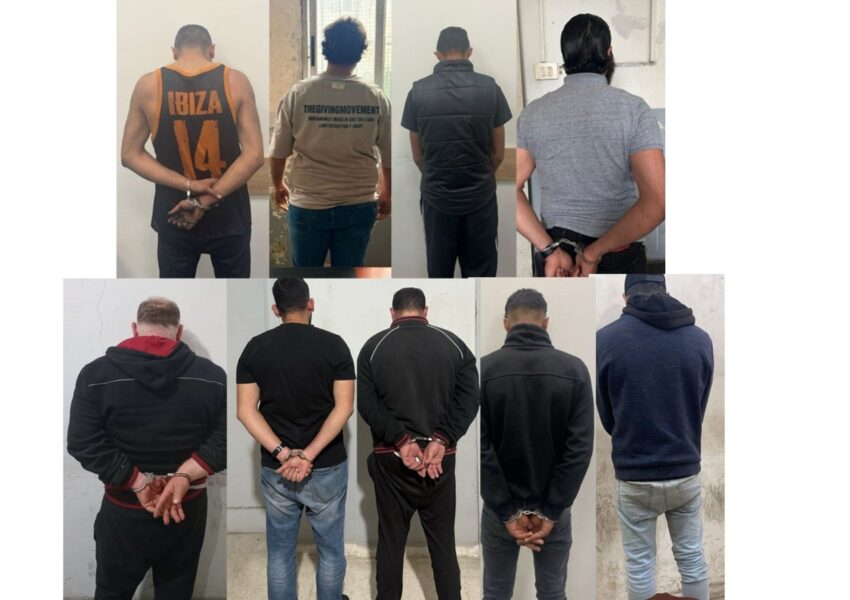 حواجز ومداهمات لشعبة المعلومات في منطقة الشمال تسفِر عن توقيف عدد من المطلوبين بجرائم مختلفة