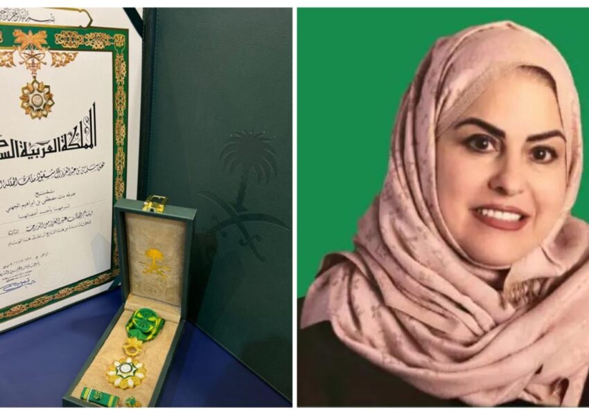 خادم الحرمين الشريفين يمنح أول متبرعة سعودية بالأعضاء عديلة الجهني وسام الملك عبدالعزيز
