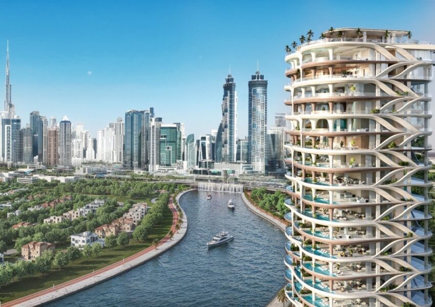 شركة إيه إتش إس تطلق مشروع كازا إيه إتش إس بقيمة 750 مليون دولار على طول قناة دبي المائية