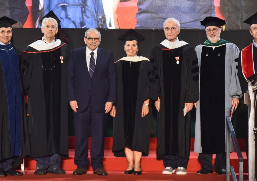 في حفل تخرجها السادس والخمسين بعد المئة الجامعة الأميركية في بيروت تُطلق كوكبة من الرواد