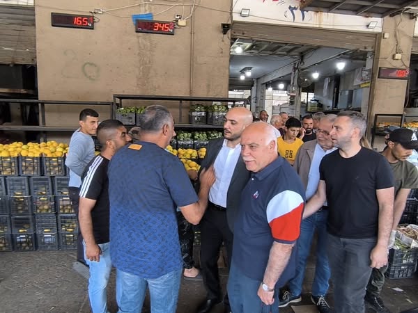 “لائحة ‘صيدا بدها ونحنا قدها’ برئاسة عمر مرجان تجول في حسبة صيدا”