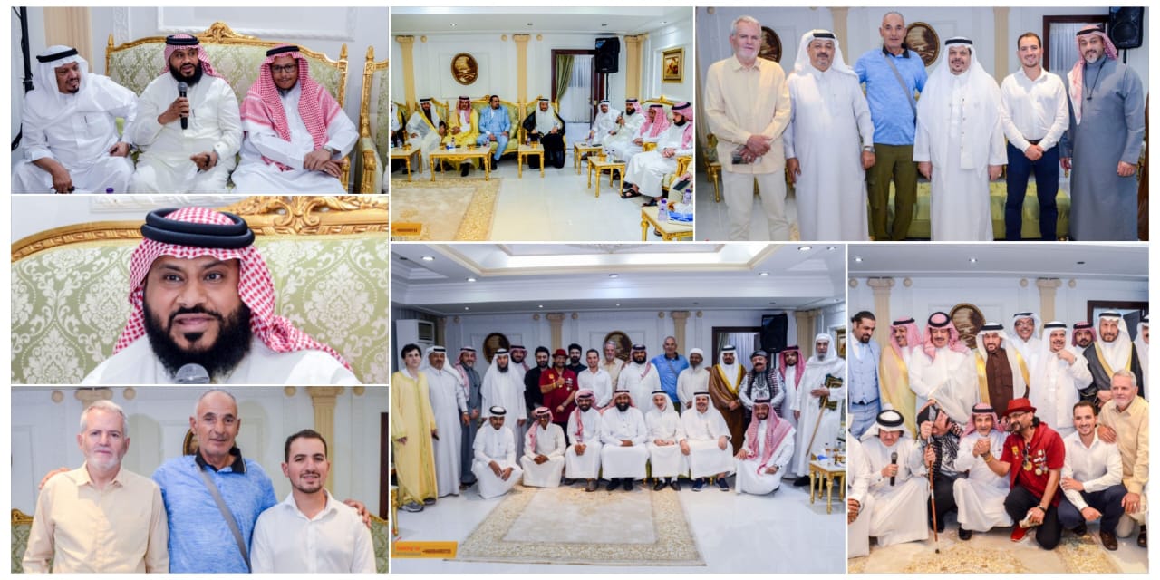 مبارك بن دهيكل وأحمد الزبيدي يكرمان الحجاج الأسبان