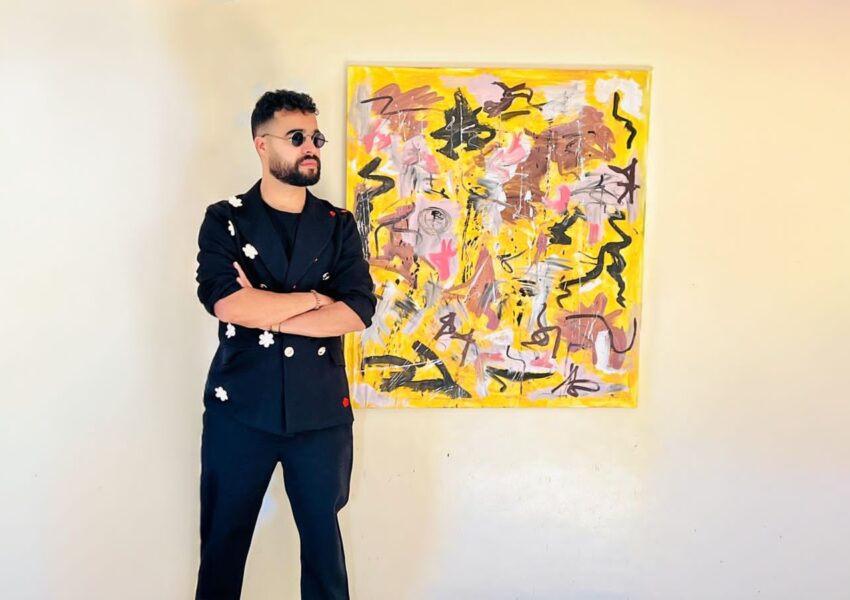 محمد أشرقي في معرض Living 4 Art : لوحات تحاكي الروح وتدعو للتأمل