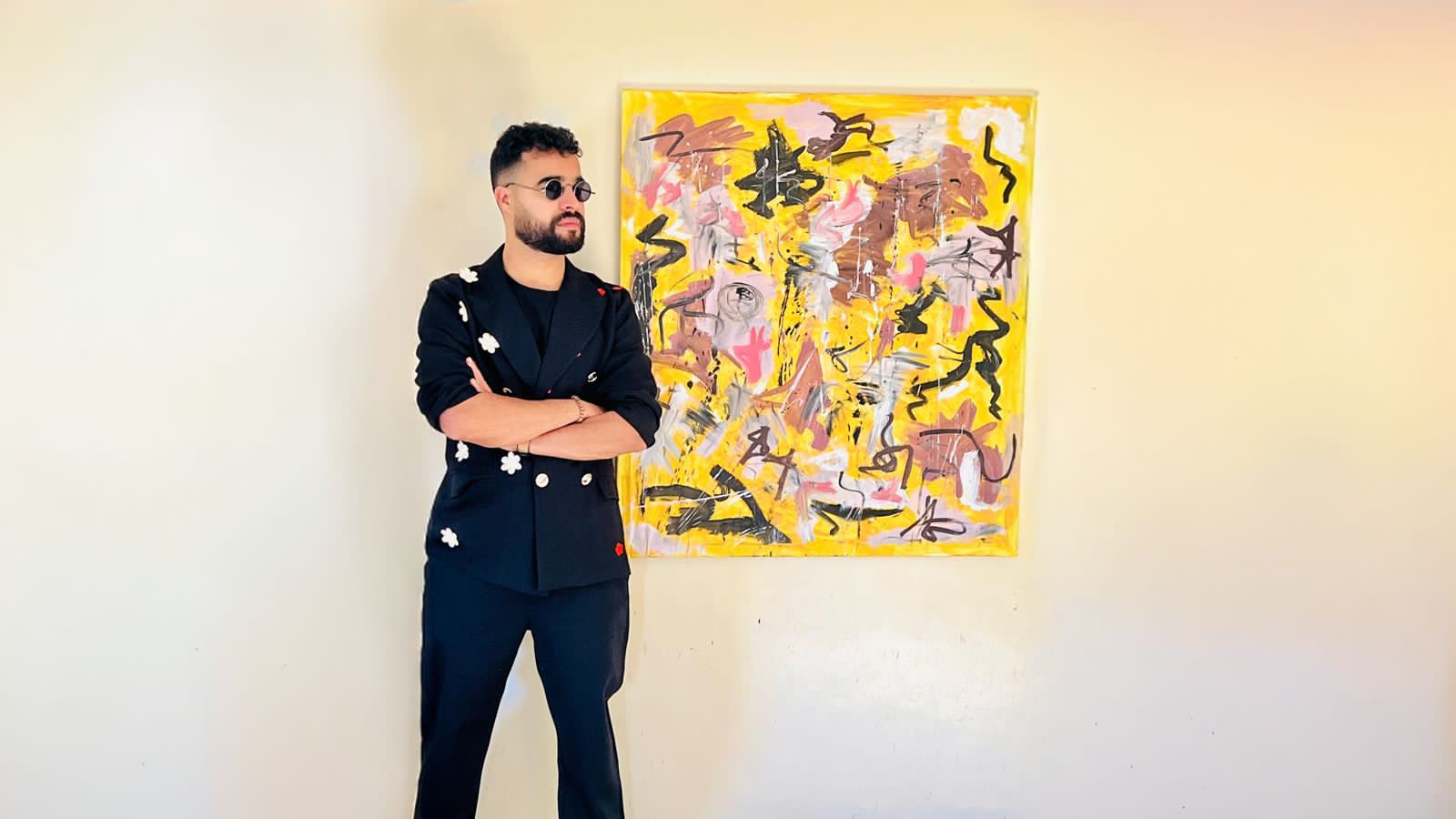 محمد أشرقي في معرض Living 4 Art : لوحات تحاكي الروح وتدعو للتأمل