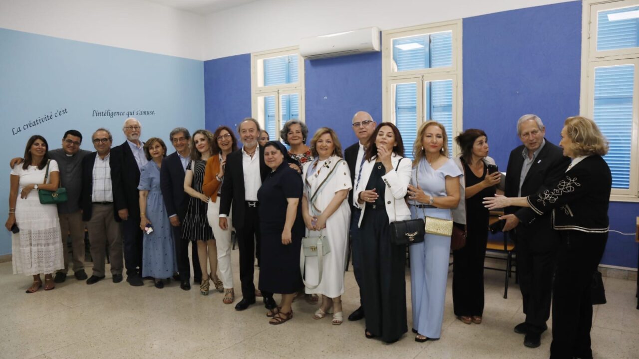 مدرسة الحبل بل دنس دشنت مختبرين للكيمياء والمعلوماتية ومكتبة بتبرّع من نادي “روتاري بيروت سيدرز” وجهات أخرى مساهِمة