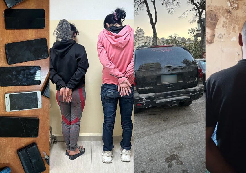 مفرزة استقصاء جبل لبنان توقف أشخاصًا مشتبهًا بهم وتضبط بحوزتهم موادَ مخدّرة.