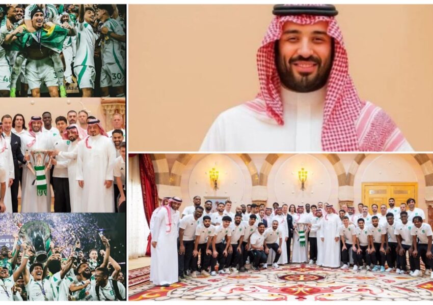 ولي العهد يستقبل أبطال آسيا.. تكريم ملكي للنادي الأهلي بعد تتويجه بكأس النخبة 2025
