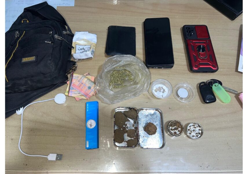 مفرزة استقصاء جبل لبنان توقف 4 أشخاص بجرم حيازة مخدرات