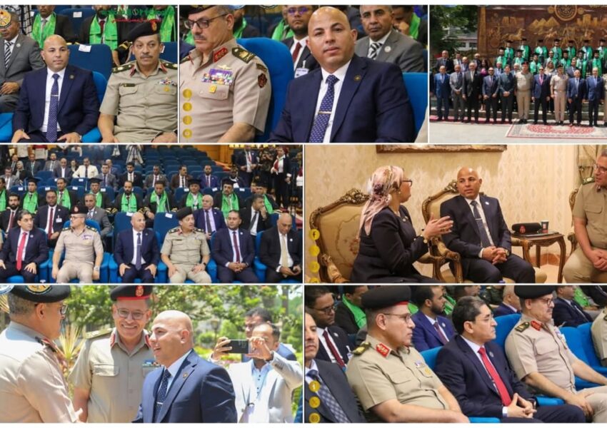 بحضور وزير العمل.. الأكاديمية العسكرية تحتفل بتخريج دفعة من قيادات ليبيا ضمن مبادرة “صناعة كادر ليبي”هيثم حسين: الإنسان هو رهاننا.. والشراكة مع الأكاديمية نموذج للتكامل العربي