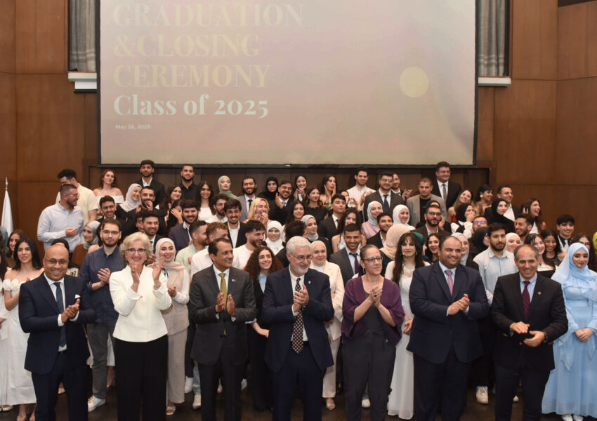 برنامج قطر للمنح الدراسية – التعليم فوق الجميع في الجامعة الأميركية في بيروت يحتفل بتخريج 93 طالبًا