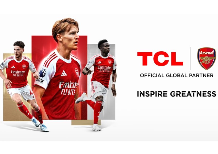 TCL وأرسنال تعلنان توسيع شراكتهما العالمية ضمن اتفاقية تمتد لعدة سنوات