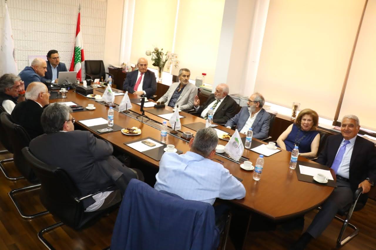إجتماع مجلس إدارة الإتحاد الدولي لرجال وسيدات الأعمال اللبنانيين MIDEL برئاسة الدكتور فؤاد زمكحل