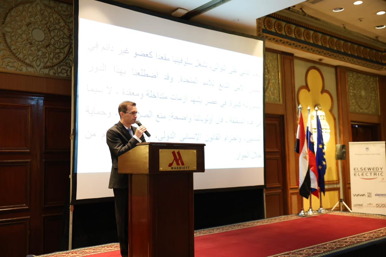 احتفال سلوفينيا بالذكري ٣٤ لاستقلالها بالقاهرة .