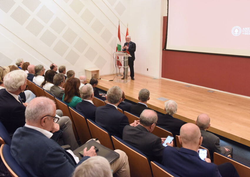 الجامعة الأميركية في بيروت تعلن مشروع تأسيس كلية علوم الحوسبة والبيانات