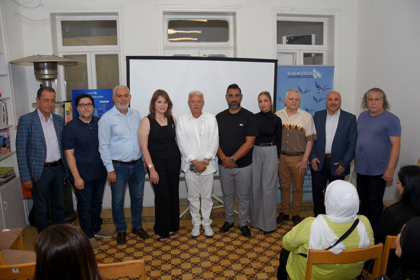 المهندسة آية البلولي تتسلم مهام المديرة التنفيذية لجمعية الرسالة الزرقاء