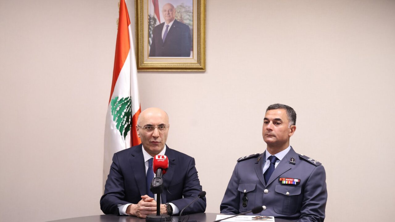 معالي وزير الداخلية والبلديات يزور المديرية العامة لقوى الأمن الداخلي للتهنئة بعيد قوى الأمن الداخلي الـ 164