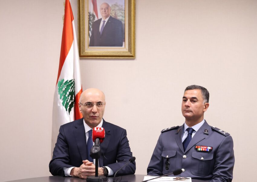 معالي وزير الداخلية والبلديات يزور المديرية العامة لقوى الأمن الداخلي للتهنئة بعيد قوى الأمن الداخلي الـ 164